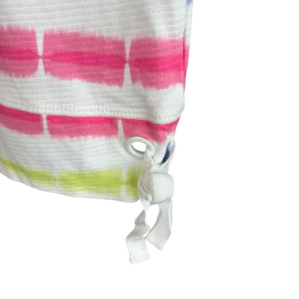 T By Talbots Colorful Variegated Stripe 3/4 Sleev… - image 4